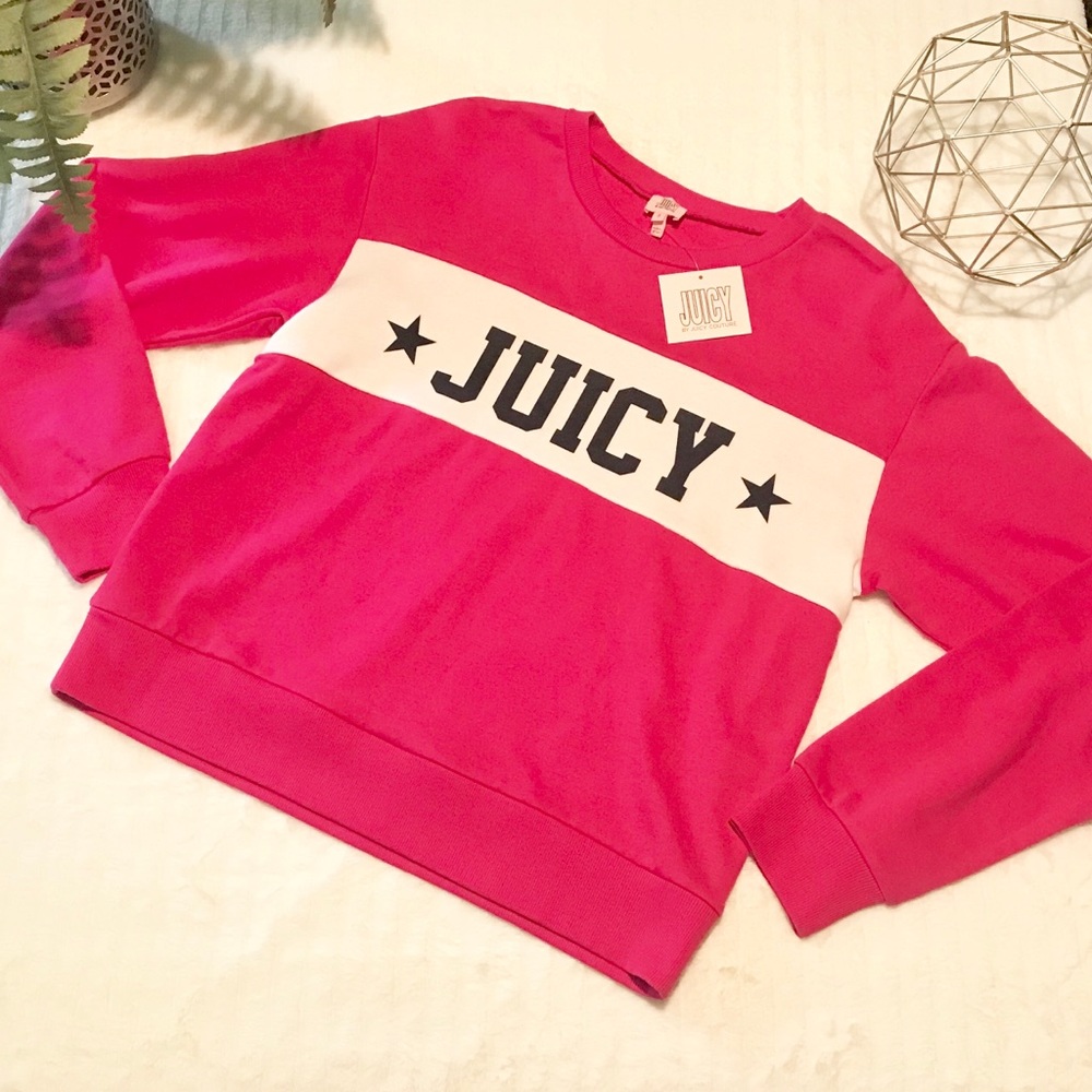 NWT💖Juicy Couture Logo Pullover